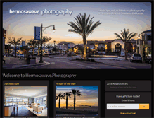 Tablet Screenshot of hermosawavephotography.com